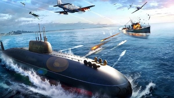 海战突袭游戏最新版(Sea War: Raid)4