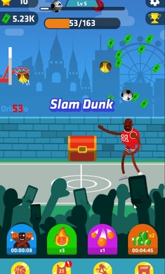 闲置扣篮的主人内购(Idle Dunk Masters)4