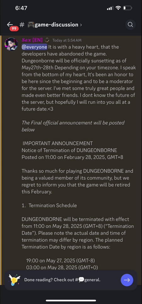 地牢撤离大逃杀《Dungeonborne》宣布将于今年5月关服