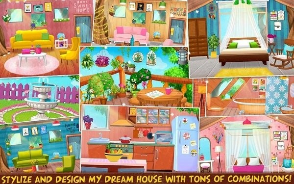 女孩家庭清洁和清理(My Dream House Makeover)