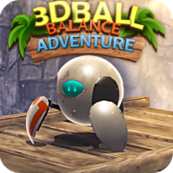 3D Robot Ball Balance Adventure