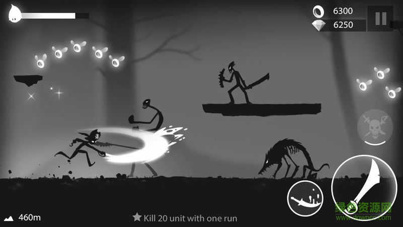 stickman run火柴人狂奔暗影冒险内购3